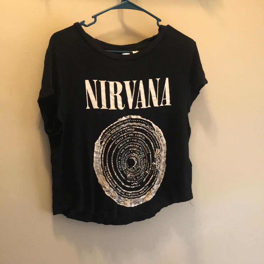 H&M | Divided | Nirvana Cropped T Shirt